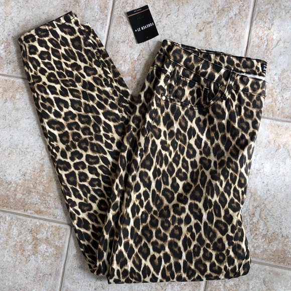 American Bazi Denim - Leopard Print Denim from Forever 21 Plus American Bazi Denim - Leopard Print Denim from Forever 21 Plus